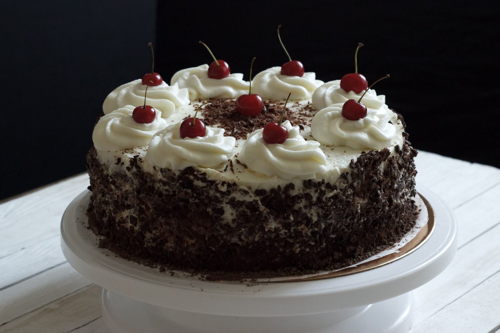 eggless black forest cake